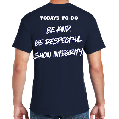 Spirit Day Only: Adult "Today's To-Do" Navy Thumbnail