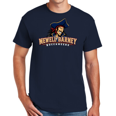 Adult Cotton/Poly Newell Barney Baseball Tee Thumbnail