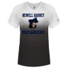 Women's V-Neck Ombre T-Shirt Thumbnail
